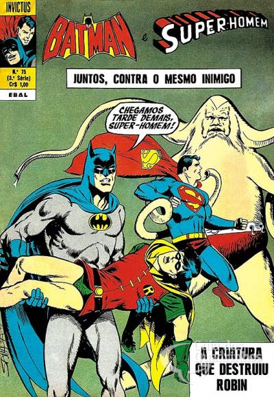 Batman & Super-Homem (Invictus) n° 75 - Ebal