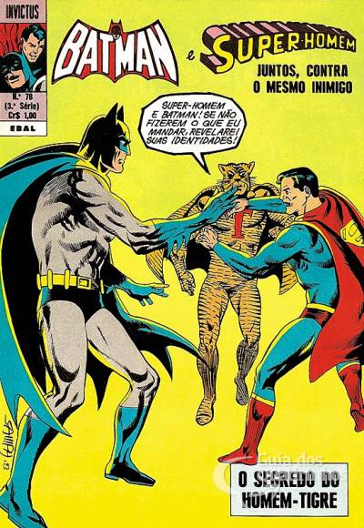 Batman & Super-Homem (Invictus) n° 78 - Ebal
