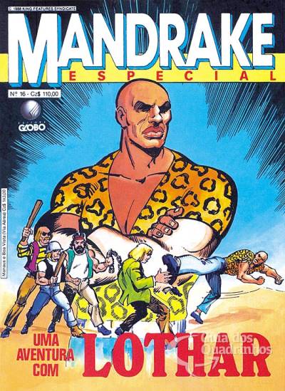 Mandrake Especial n° 16 - Globo