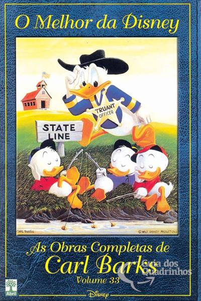 Melhor da Disney, O - As Obras Completas de Carl Barks n° 33 - Abril