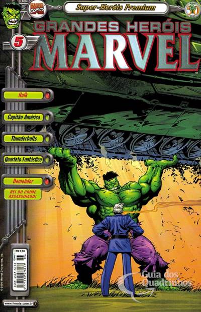 Grandes Heróis Marvel n° 5 - Abril