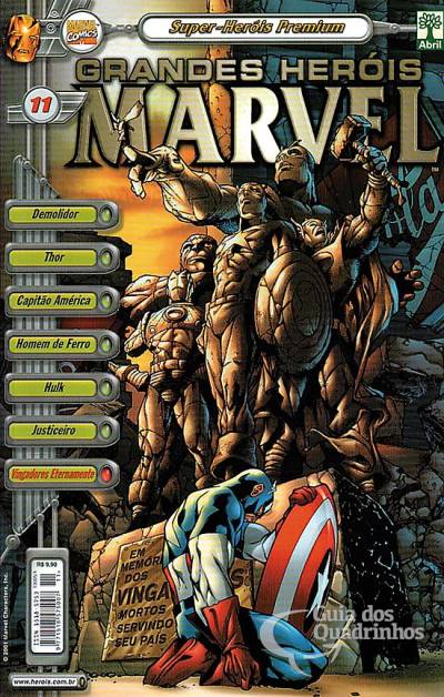 Grandes Heróis Marvel n° 11 - Abril