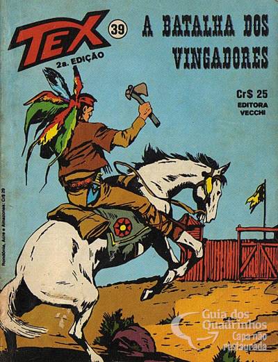 Tex - 2ª Edição n° 39 - Vecchi
