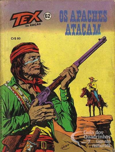 Tex - 2ª Edição n° 62 - Vecchi