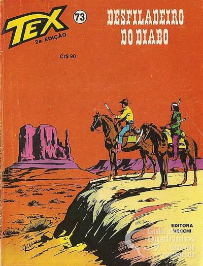 Tex - 2ª Edição n° 73 - Vecchi