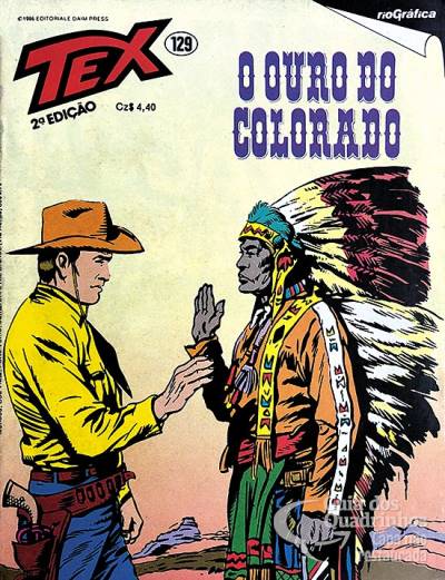Tex - 2ª Edição n° 129 - Rge