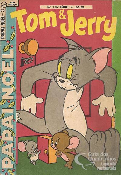 Tom & Jerry (Papai Noel) n° 3 - Ebal
