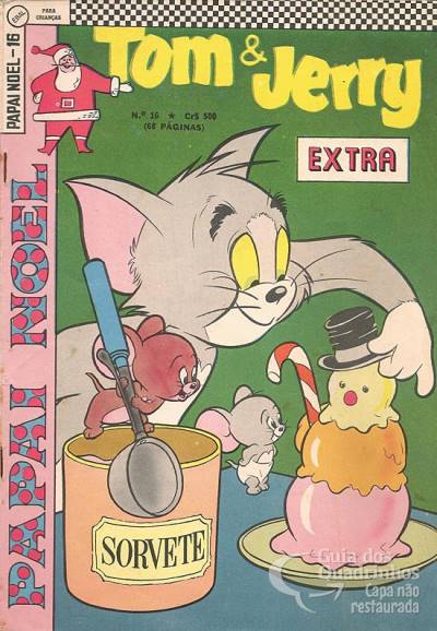 Tom & Jerry (Papai Noel) n° 16 - Ebal