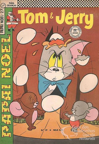 Tom & Jerry (Papai Noel) n° 27 - Ebal