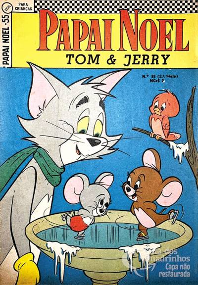 Tom & Jerry (Papai Noel) n° 55 - Ebal