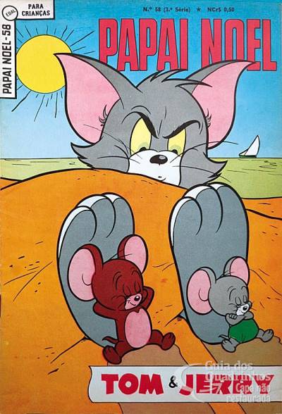Tom & Jerry (Papai Noel) n° 58 - Ebal