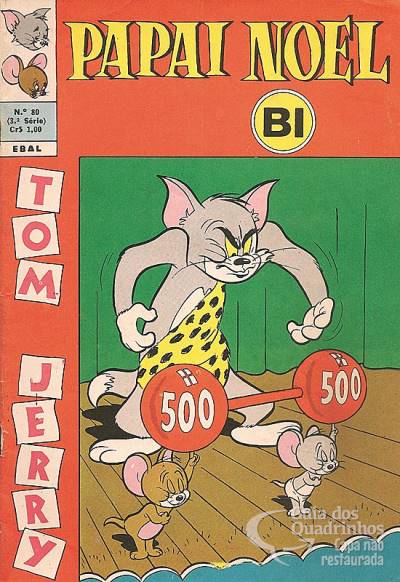 Tom & Jerry (Papai Noel) n° 80 - Ebal