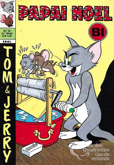 Tom & Jerry (Papai Noel) n° 81 - Ebal
