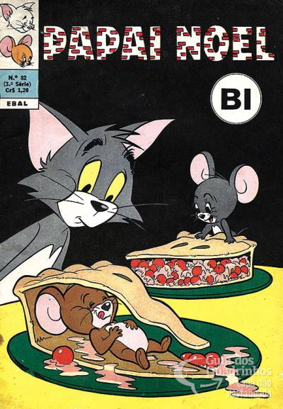 Tom & Jerry (Papai Noel) n° 82 - Ebal