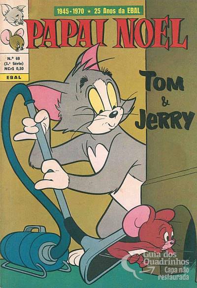 Tom & Jerry (Papai Noel) n° 60 - Ebal