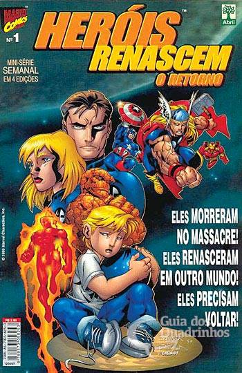 Heróis Renascem - O Retorno n° 1 - Abril