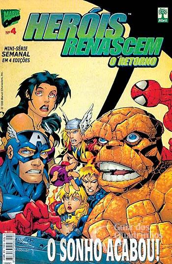 Heróis Renascem - O Retorno n° 4 - Abril