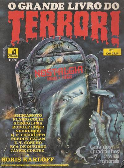 Grande Livro do Terror, O n° 1 - Argos