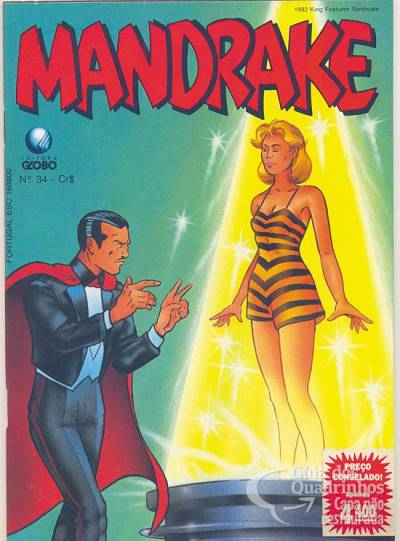 Mandrake Coleção n° 34 - Globo