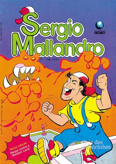 Sergio Mallandro n° 7 - Globo