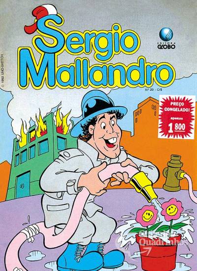 Sergio Mallandro n° 20 - Globo