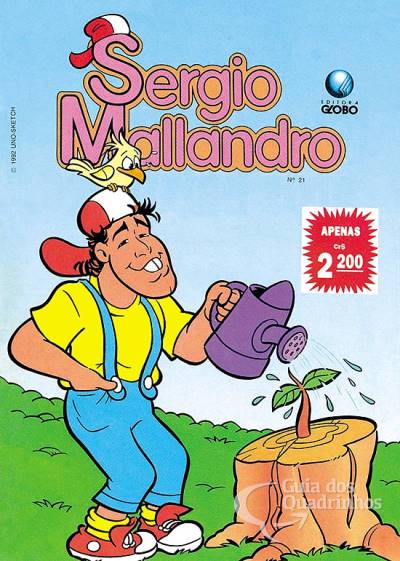Sergio Mallandro n° 21 - Globo