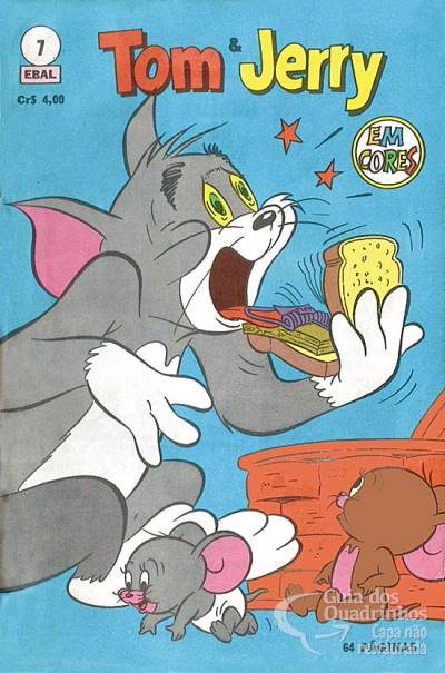 Tom & Jerry em Cores n° 7 - Ebal