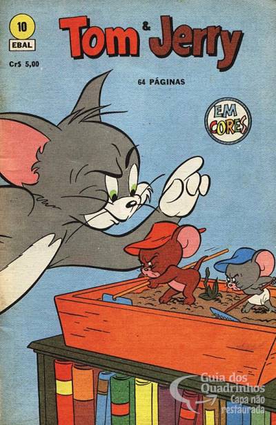 Tom & Jerry em Cores n° 10 - Ebal