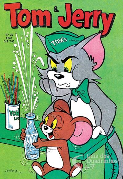 Tom & Jerry em Cores n° 25 - Ebal