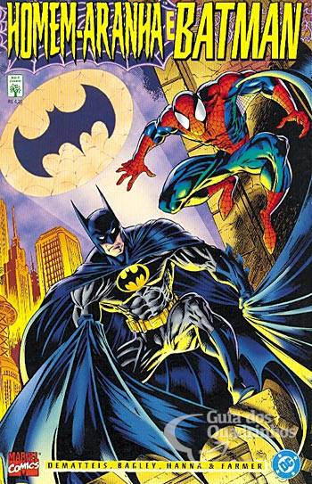 Homem-Aranha e Batman - Abril