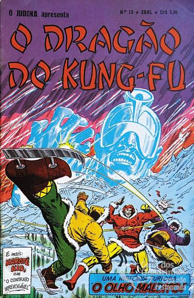 Dragão do Kung-Fu, O (O Judoka em Formatinho) n° 13 - Ebal