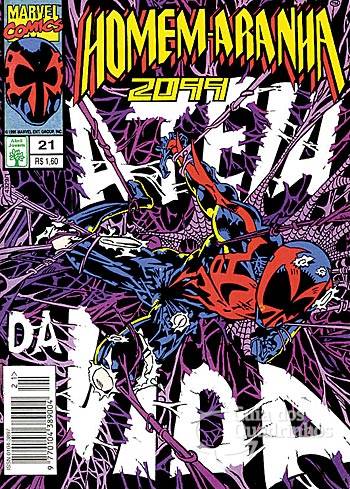 HOMEM-ARANHA 2099 nº35 - ED. ABRIL [ ] - Mania de Gibi