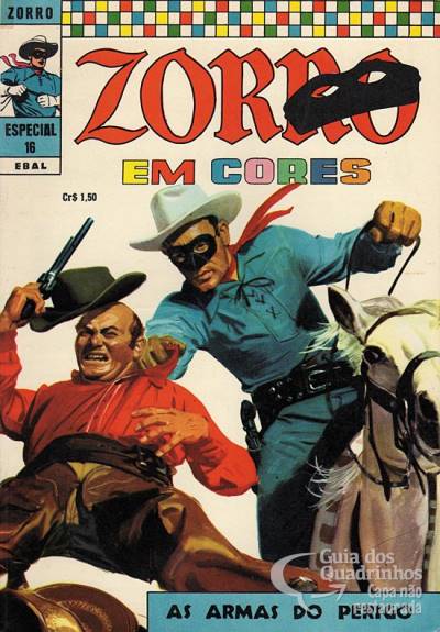 Zorro (Em Cores) Especial n° 16 - Ebal