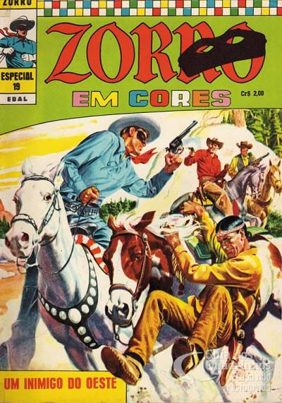 Zorro (Em Cores) Especial n° 19 - Ebal