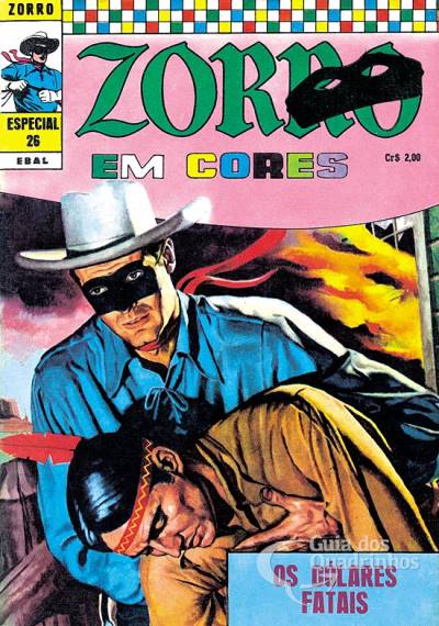 Zorro (Em Cores) Especial n° 26 - Ebal