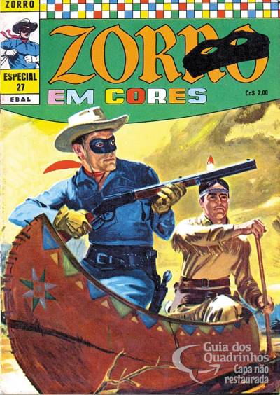 Zorro (Em Cores) Especial n° 27 - Ebal