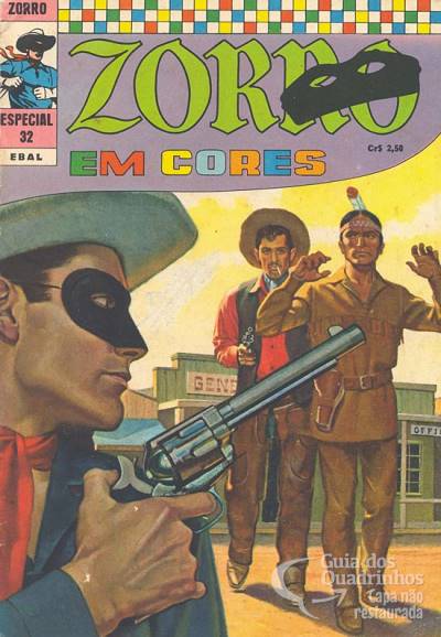 Zorro (Em Cores) Especial n° 32 - Ebal
