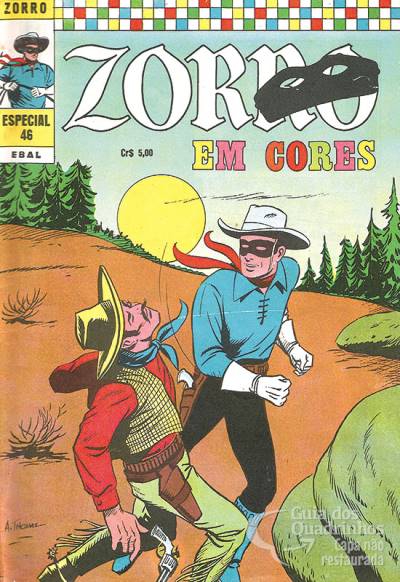 Zorro (Em Cores) Especial n° 46 - Ebal