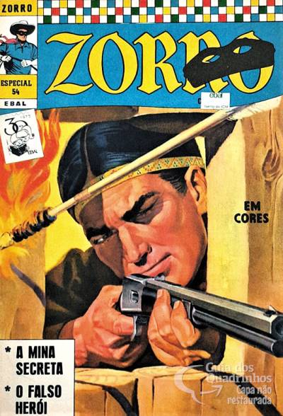 Zorro (Em Cores) Especial n° 54 - Ebal