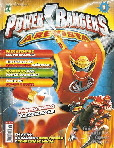 Revista Oficial Power Rangers n° 1 - Abril