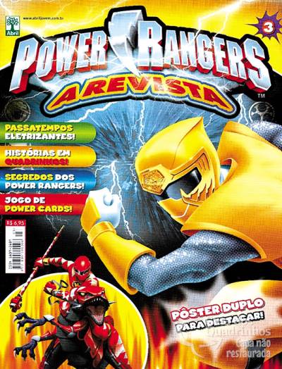 Revista Oficial Power Rangers n° 3 - Abril