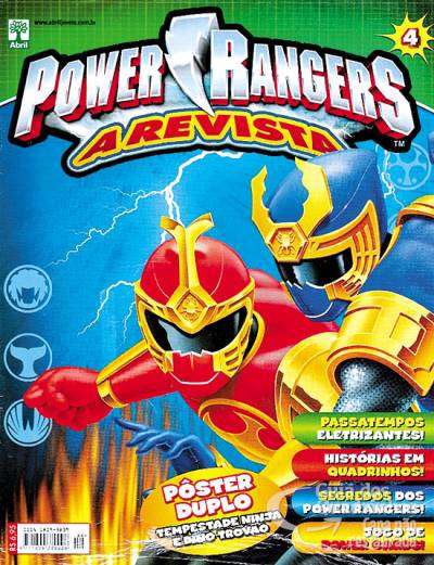 Revista Oficial Power Rangers n° 4 - Abril