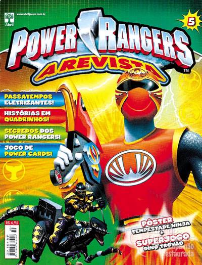 Revista Oficial Power Rangers n° 5 - Abril