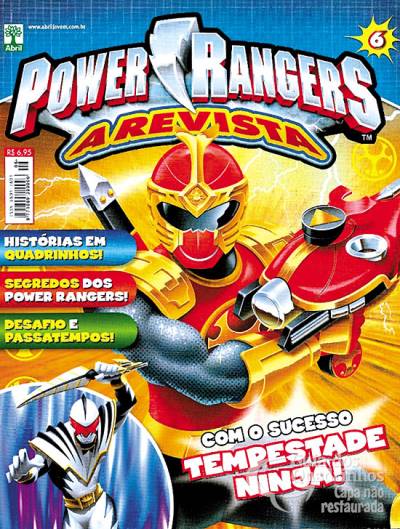 Revista Oficial Power Rangers n° 6 - Abril