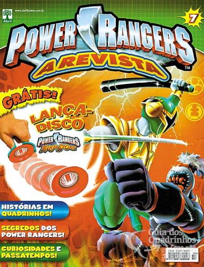 Revista Oficial Power Rangers n° 7 - Abril