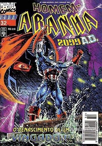 HOMEM-ARANHA 2099 nº35 - ED. ABRIL [ ] - Mania de Gibi