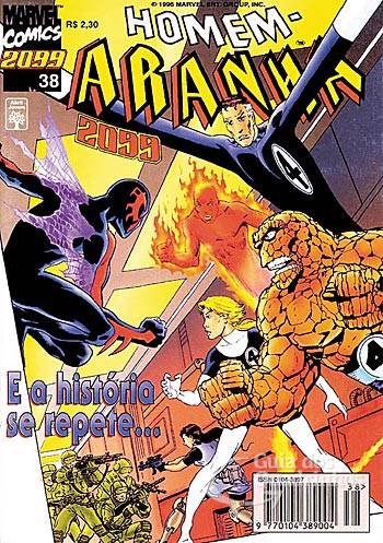 HOMEM-ARANHA 2099 nº35 - ED. ABRIL [ ] - Mania de Gibi