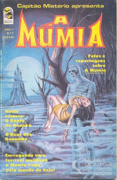 Múmia Viva, A (Capitão Mistério Apresenta) n° 7 - Bloch