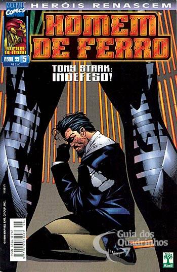 Heróis Renascem - Homem de Ferro n° 5 - Abril