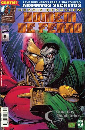 Heróis Renascem - Homem de Ferro n° 11 - Abril